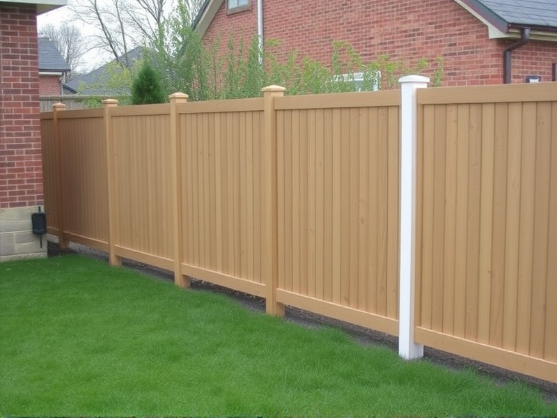 3 ft high composite fencing