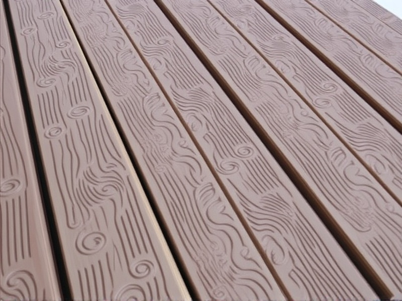 3d embossed wpc decking