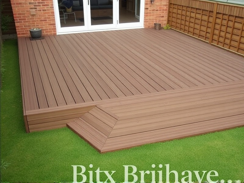 3m x 3m composite decking kit