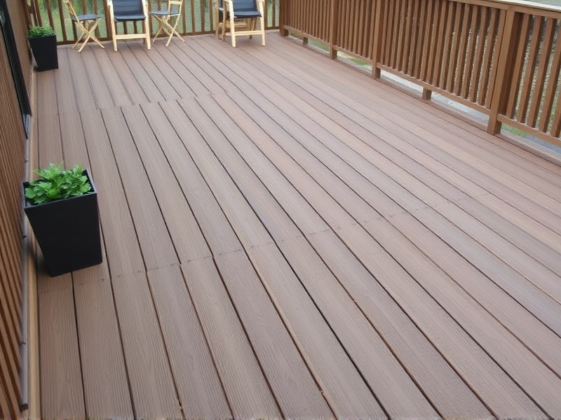 4.88 m composite decking