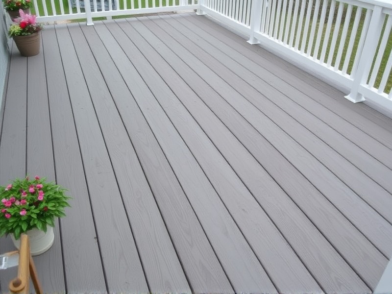 Achieving a Laminate Look on Composite Decking Through Painting