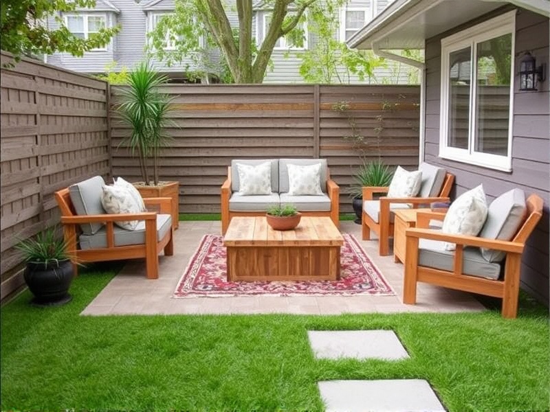 Affordable Patio Designs: Transforming Grassy Areas into Stylish Spaces