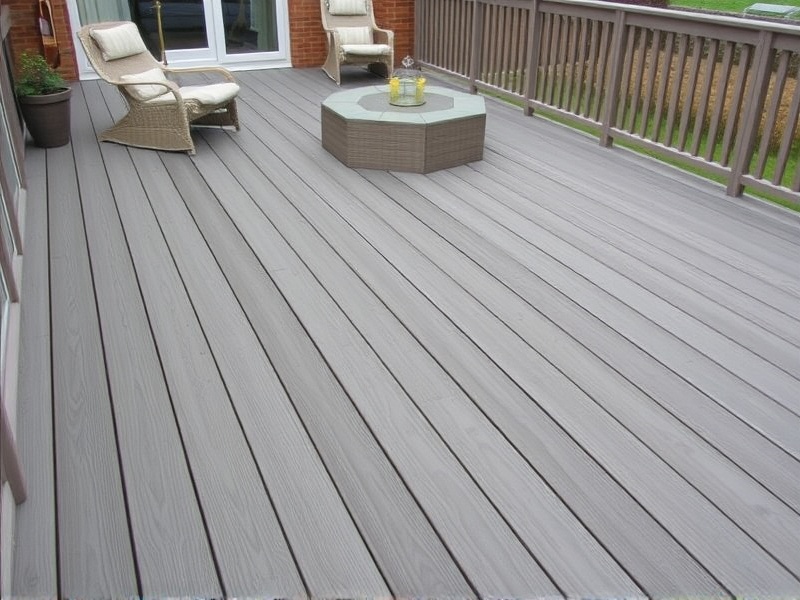 alpine grey composite decking