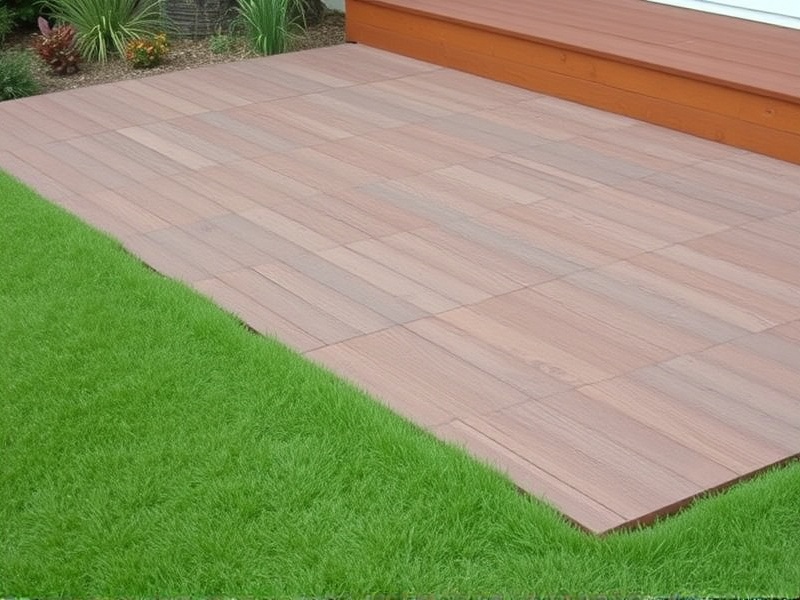 Alternatives to Laying Deck Tiles Directly on Grass