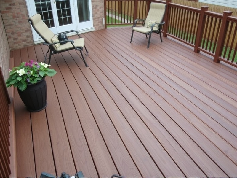 average cost composite decking