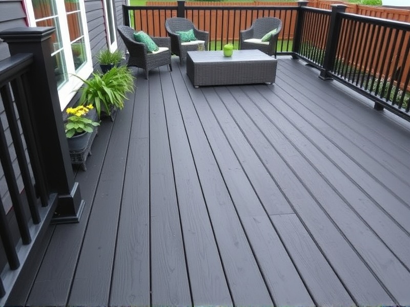 Black Composite Decking: A Stylish Outdoor Upgrade