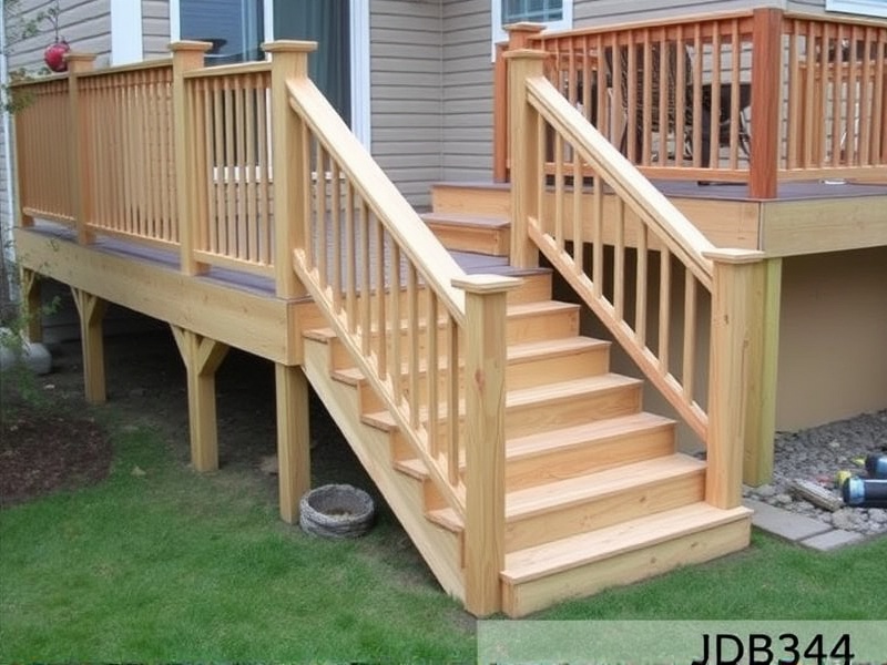 build stairs for a deck