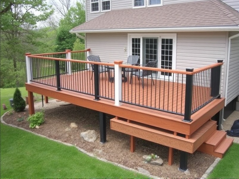 Building a Durable Deck: The Benefits of Composite Material and Steel Frames