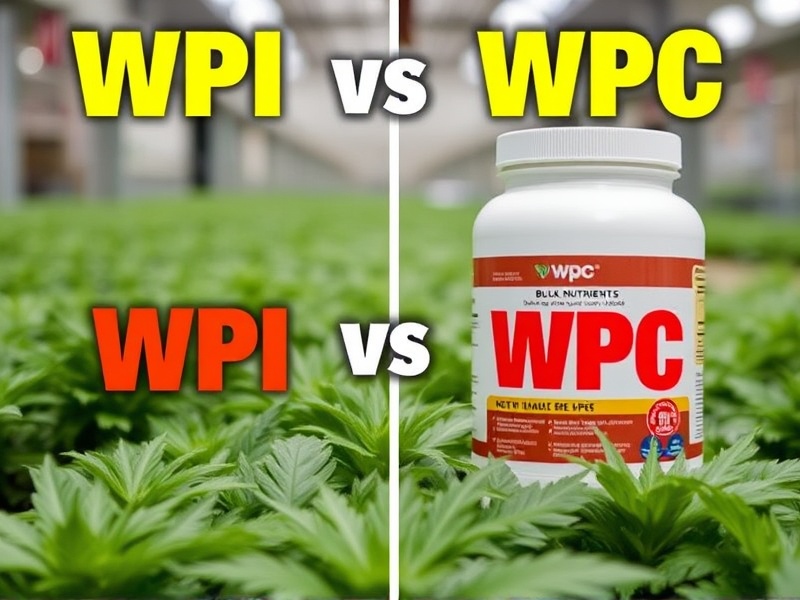 Bulk Nutrients WPI vs WPC: A Comprehensive Guide