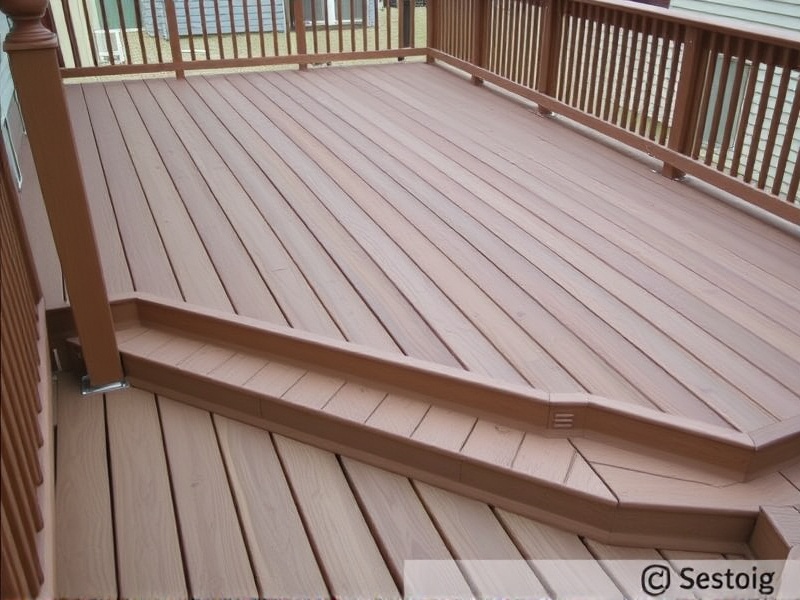 bull nose for composite decking