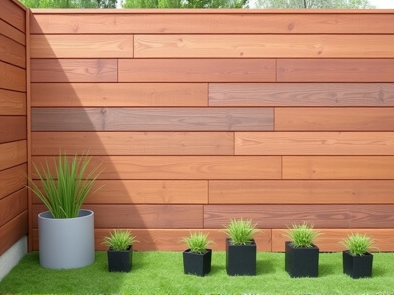 can composite decking be put on a wall