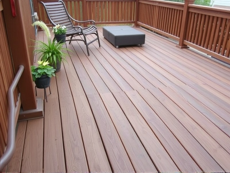 can composite decking be use on the ground