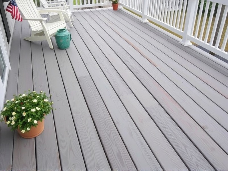 can you paint composite decking like laminate