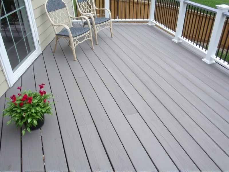 can you paint trex or composite decking