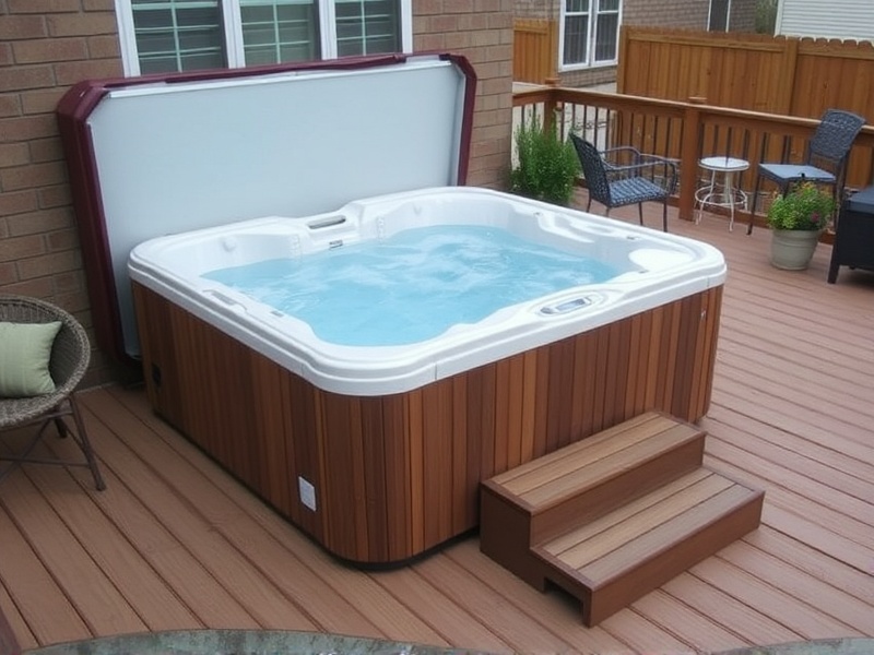 can you put a hot tub on composite decking