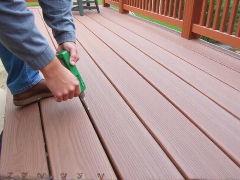 can you screw composite decking