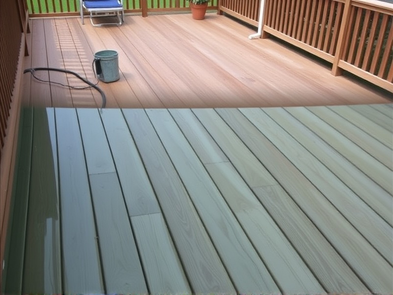 can you submerge composite decking in water