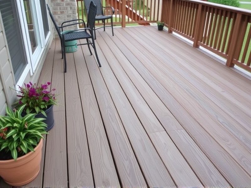 can you treat composite decking