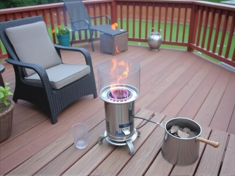 can you use a solo stove on composite decking