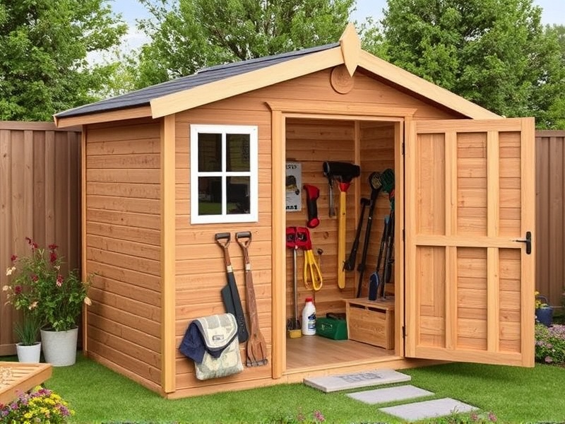 WPC Sheds: A Sustainable Choice for Garden Tool Storage