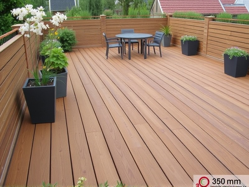 WPC Terrassendielen 3500 mm: A Sustainable Choice for Your Deck