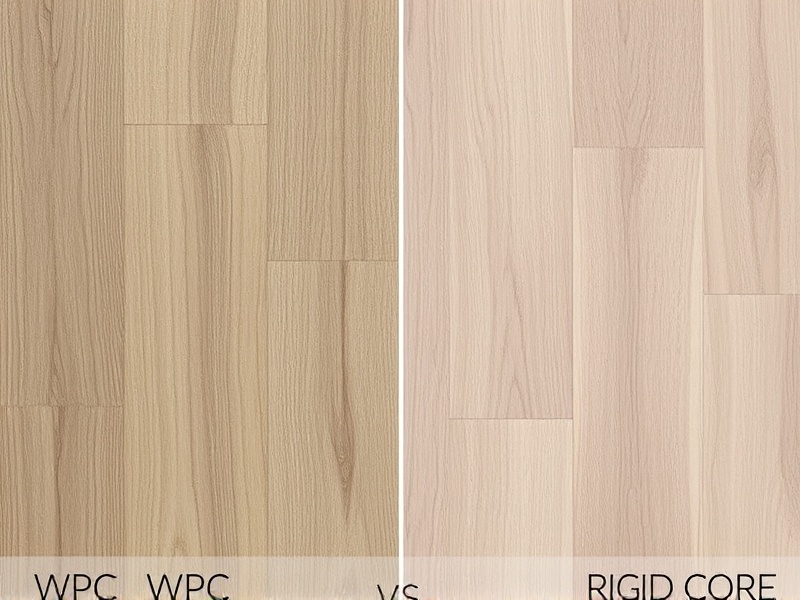 wpc vs rigid core hybrid luxury vinyl plank