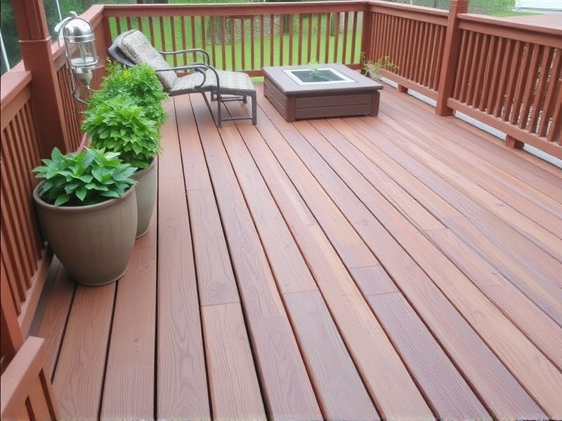 wpc wood deck