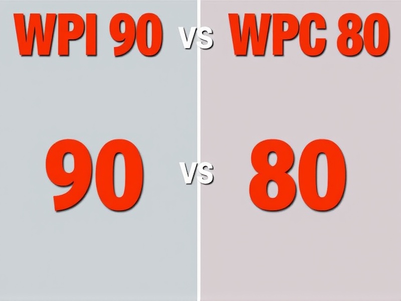 wpi 90 vs wpc 80