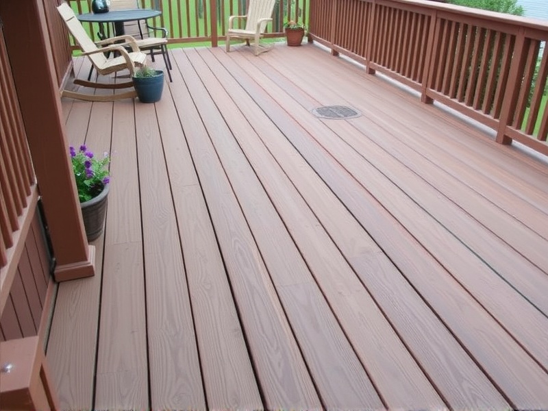 actual size of composite decking