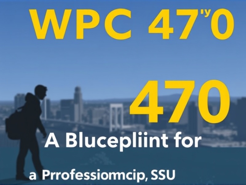 ASU Course WPC 470: A Blueprint for Professional Success