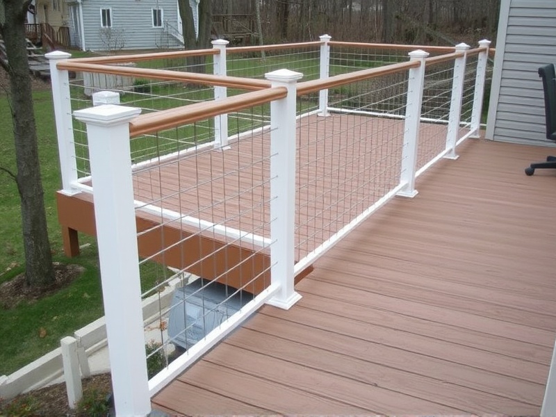 cable rail composite decking