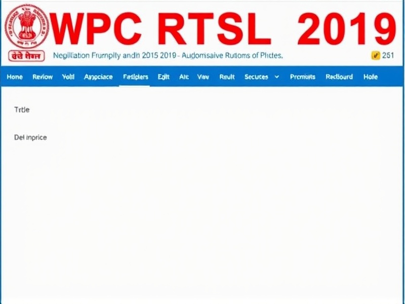 wpc rtr result 2019