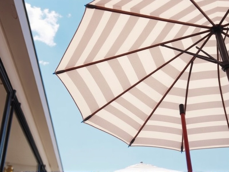 WPC Umbrellas: Stripes for Style and Protection