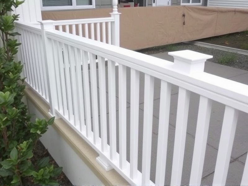 wpc wood plastic railing